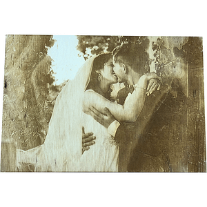 Obrazy ślubne grawerowane wypalane forografie 2